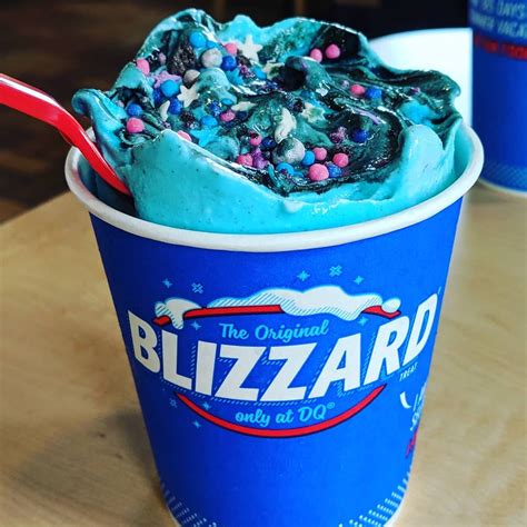 Cotton candy blizzard - Sadly, no. The featured blizzard is the Cotton Candy Blizzard that’s part of the summer Blizzard menu. According to Dairy Queen, the Cotton Candy Blizzard …